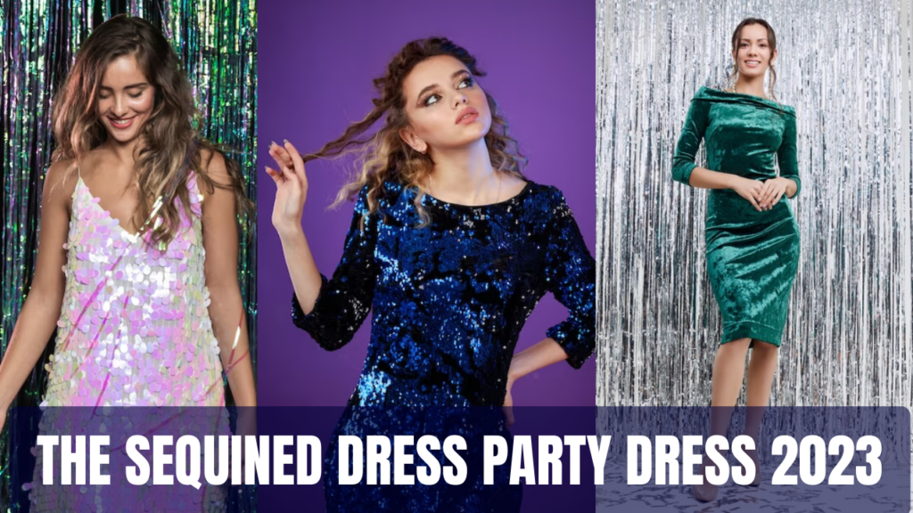 The Sequined Dress Party Dress