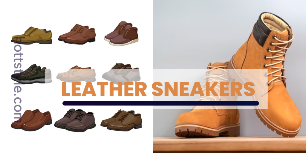  Leather Sneakers: casual wear for men