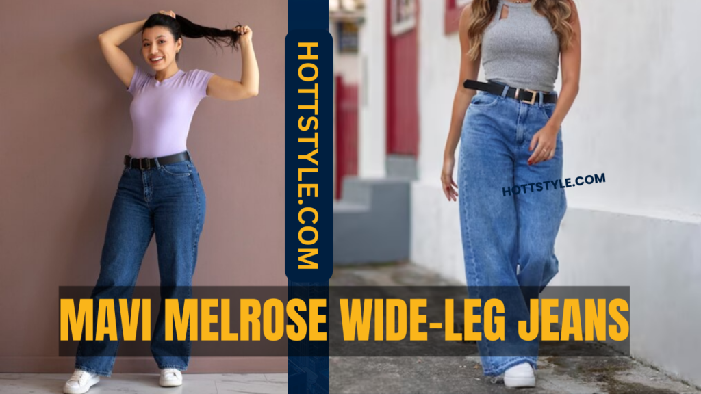 Mavi Melrose Wide-Leg Jeans