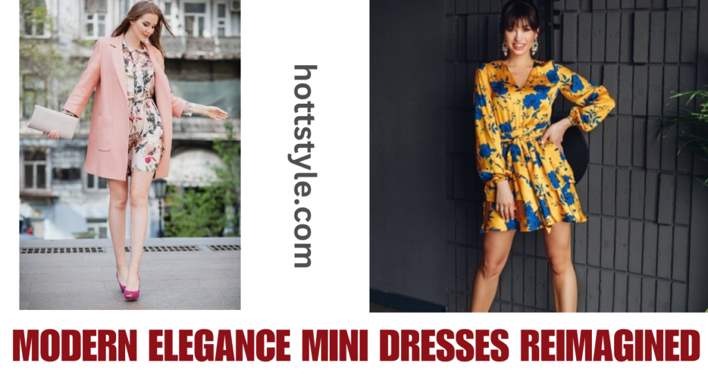 Modern Elegance: Mini Dresses Reimagined
