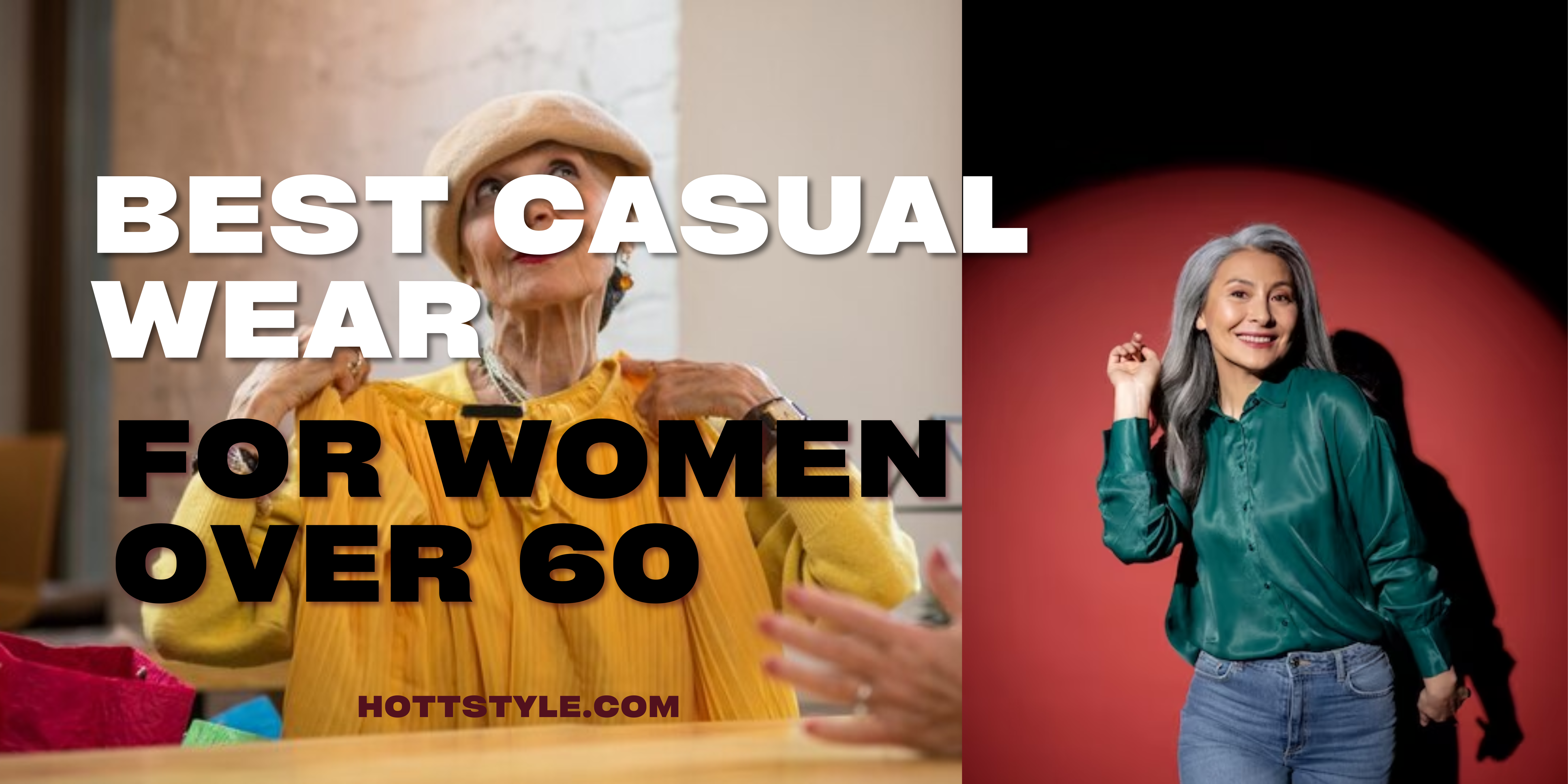 casual wear for women over 60