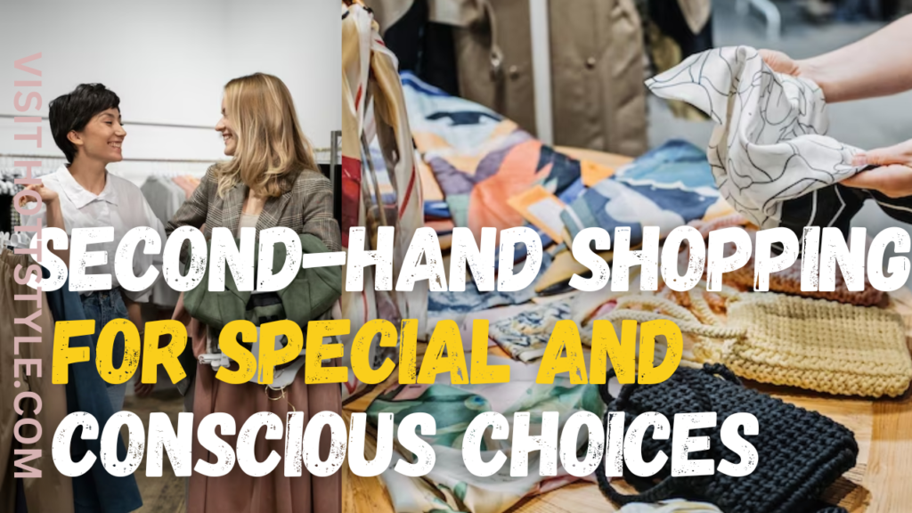 Second-Hand Shopping for Special and Conscious Choices