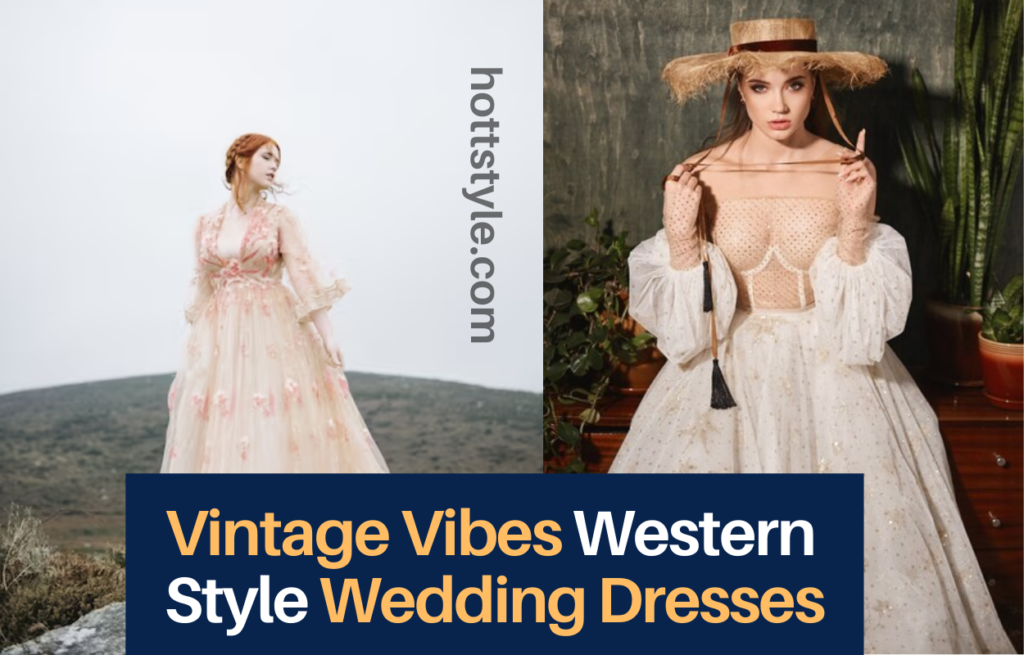 Vintage Vibes Western Style Wedding Dresses