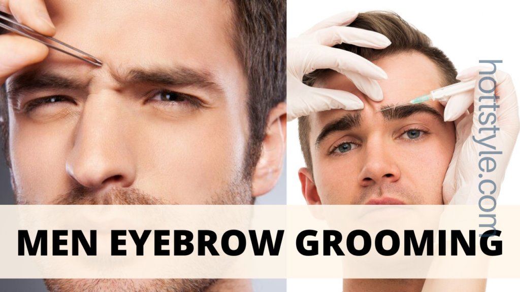 men eyebrow grooming